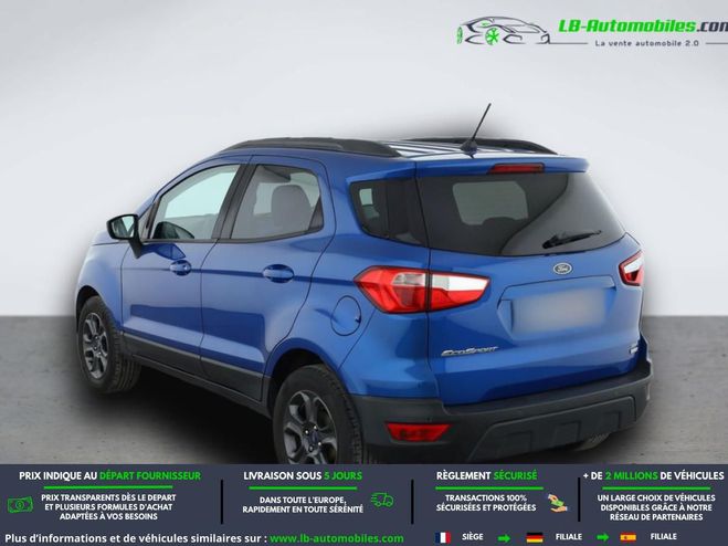 Ford Ecosport 1.0 EcoBoost 100ch BVM Bleu M�tallique de 2018