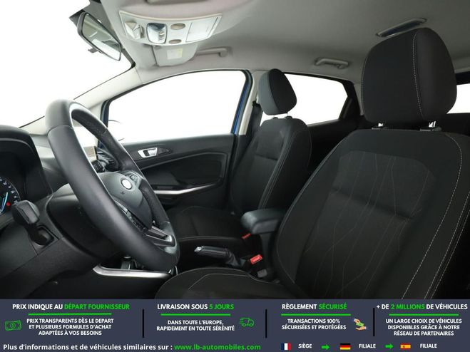 Ford Ecosport 1.0 EcoBoost 100ch BVM Bleu M�tallique de 2018