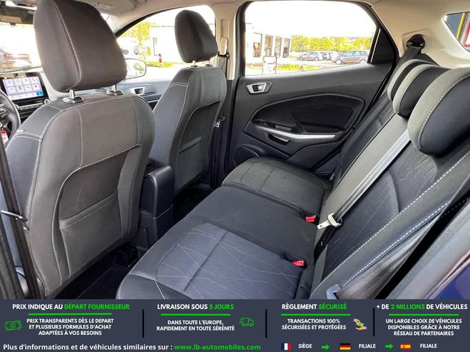 Ford Ecosport 1.0 EcoBoost 100ch BVM Bleu de 2019