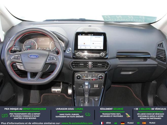 Ford Ecosport 1.0 EcoBoost 125ch BVA Bleu M�tallique de 2019