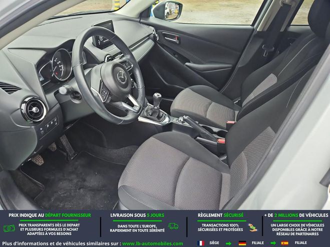 Mazda 2 1.5L SKYACTIV-G 90ch Blanc M�tallique de 2019