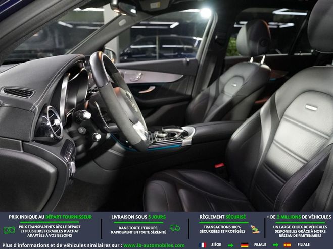 Mercedes GLC 63 AMG BVA 4Matic+ Bleu M�tallique de 2018
