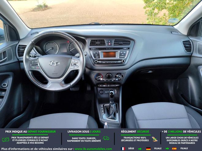 Hyundai I20 1.0 T-GDi 100 BVM Bleu M�tallique de 2017