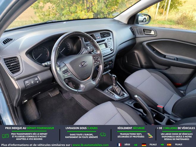 Hyundai I20 1.0 T-GDi 100 BVM Bleu M�tallique de 2017
