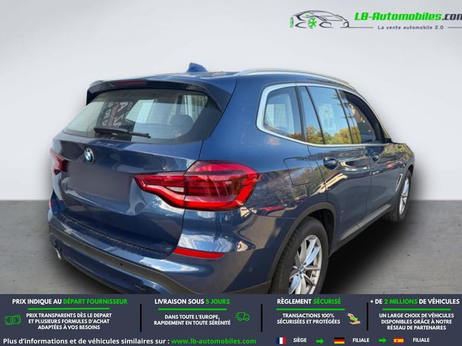 BMW X3 xDrive 20i 184ch BVA Bleu M�tallique de 2020