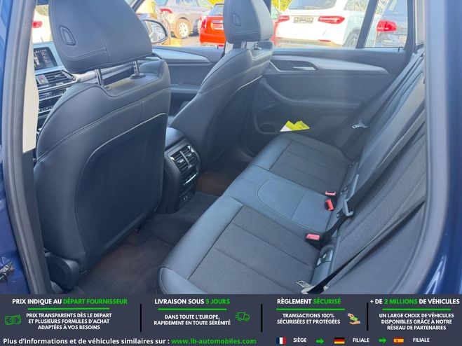 BMW X3 xDrive 20i 184ch BVA Bleu M�tallique de 2020