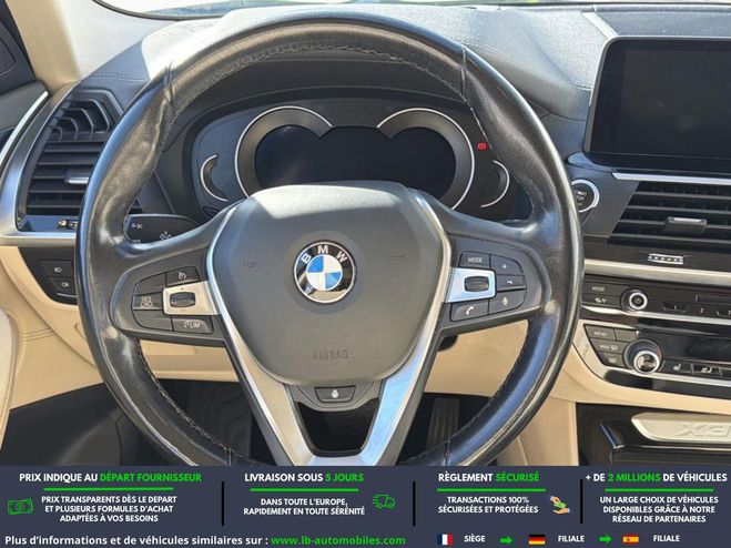 BMW X3 xDrive 20i 184ch BVA Bleu M�tallique de 2019