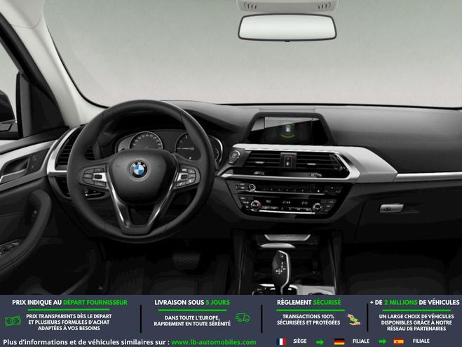 BMW X3 xDrive 20i 184ch BVA Gris M�tallique de 2019