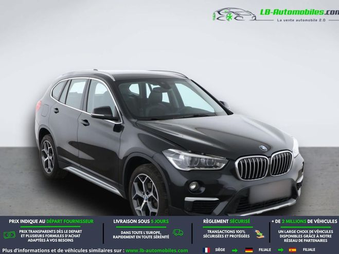 BMW X1 sDrive 18i 140 ch BVA Noir M�tallique de 2019