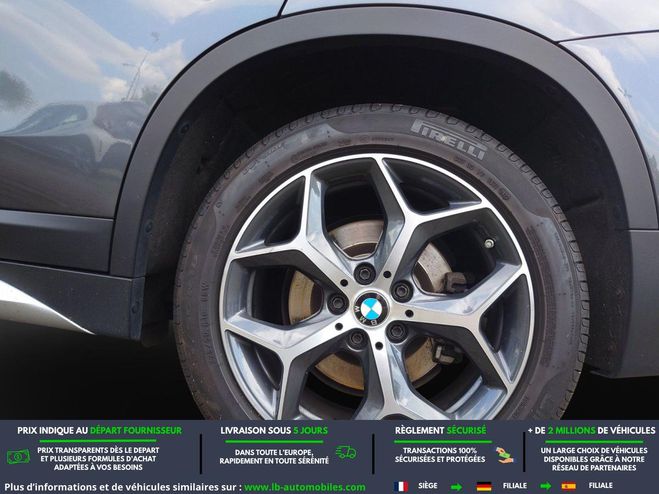 BMW X1 sDrive 20i 192 ch BVA Gris M�tallique de 2016
