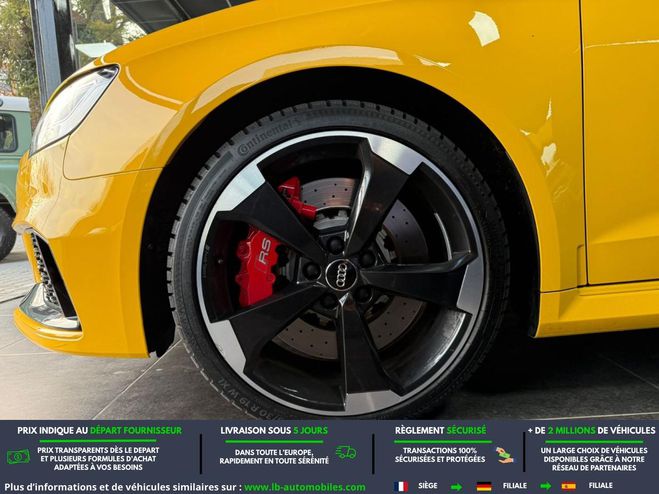 Audi RS3 2.5 TFSI 400 BVA Quattro Jaune de 2019