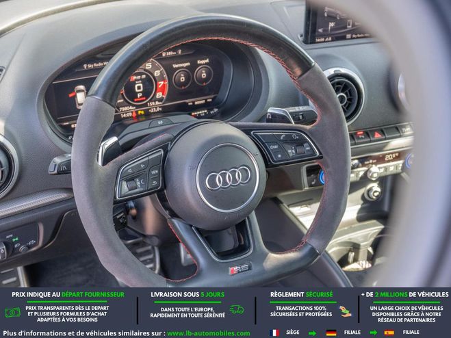 Audi RS3 2.5 TFSI 400 BVA Quattro Noir M�tallique de 2018