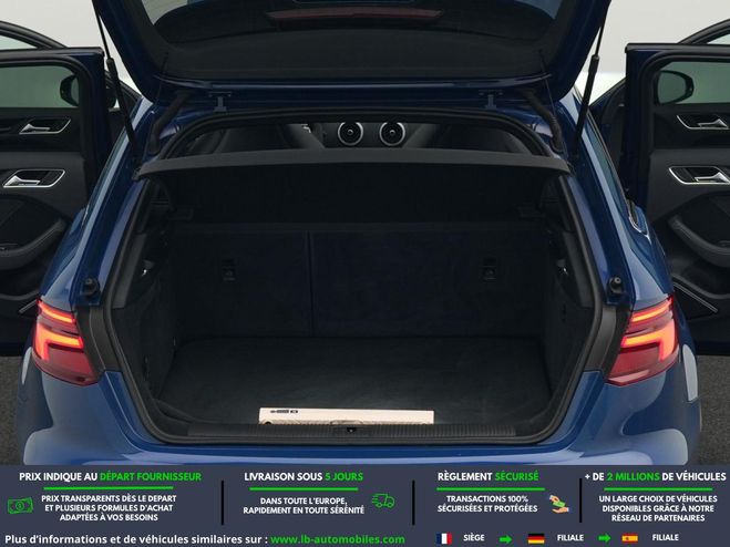 Audi RS3 2.5 TFSI 400 BVA Quattro Bleu M�tallique de 2020