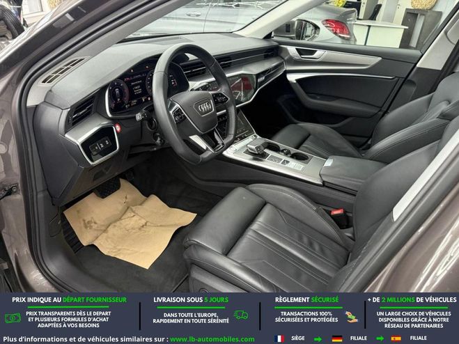 Audi A6 50 TDI 286 ch Quattro BVA Brun M�tallique de 2019