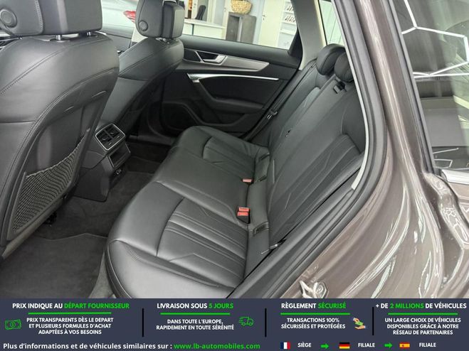 Audi A6 50 TDI 286 ch Quattro BVA Brun M�tallique de 2019