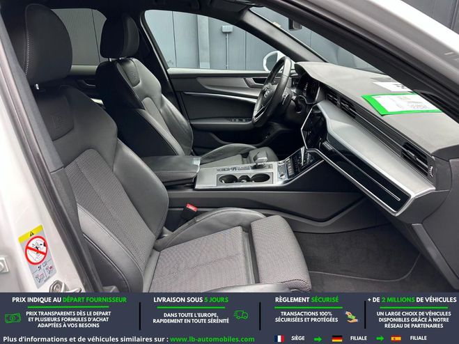 Audi A6 45 TDI V6 245 ch BVA Quattro Blanc M�tallique de 2021