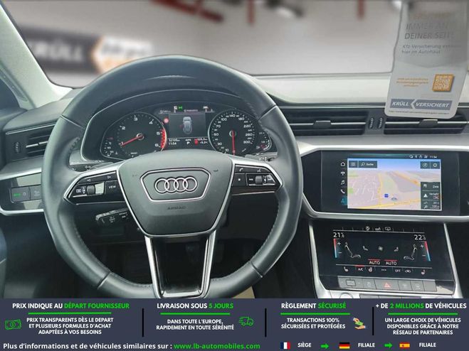 Audi A6 40 TDI 204 ch BVA Gris M�tallique de 2020