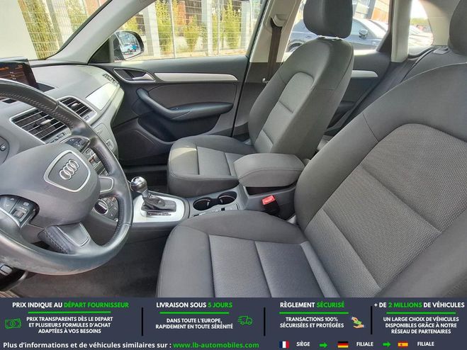 Audi Q3 1.4 TFSI  150 ch BVA Noir M�tallique de 2016