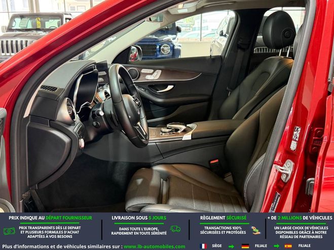 Mercedes Classe C 300 e BVA Rouge M�tallique de 2020