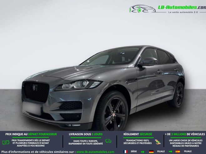 Jaguar F Pace 2.0 D - 240 ch AWD BVA Gris M�tallique de 2017
