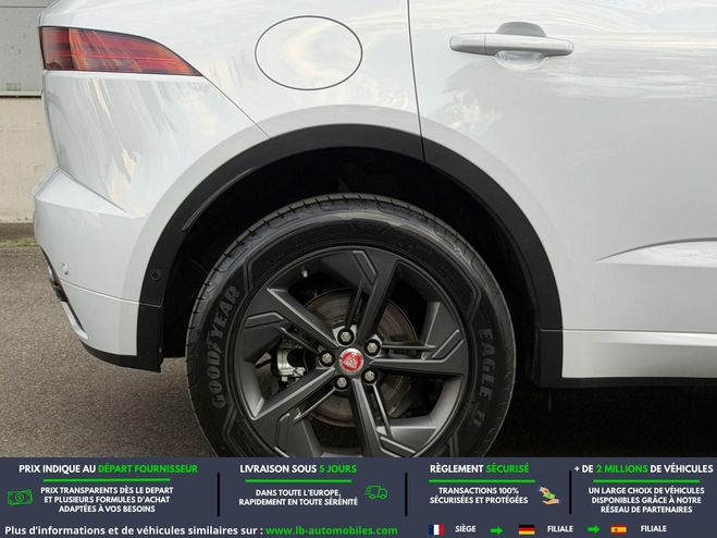 Jaguar E-Pace 2.0 D-165 ch AWD BVA Blanc M�tallique de 2021
