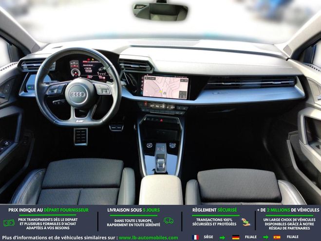 Audi A3 40 TFSIe 204 BVA Bleu de 2021