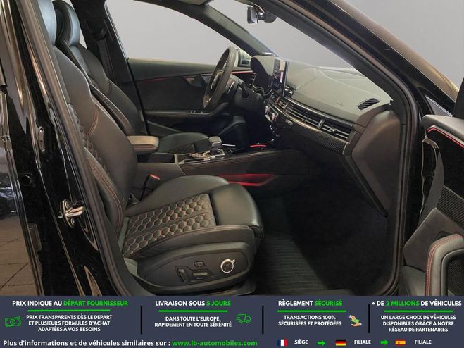 Audi RS4 V6 2.9 TFSI 450 ch BVA Quattro Noir M�tallique de 2021