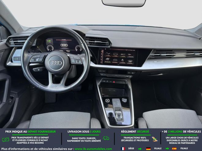 Audi A3 40 TFSIe 204 BVA Bleu de 2021