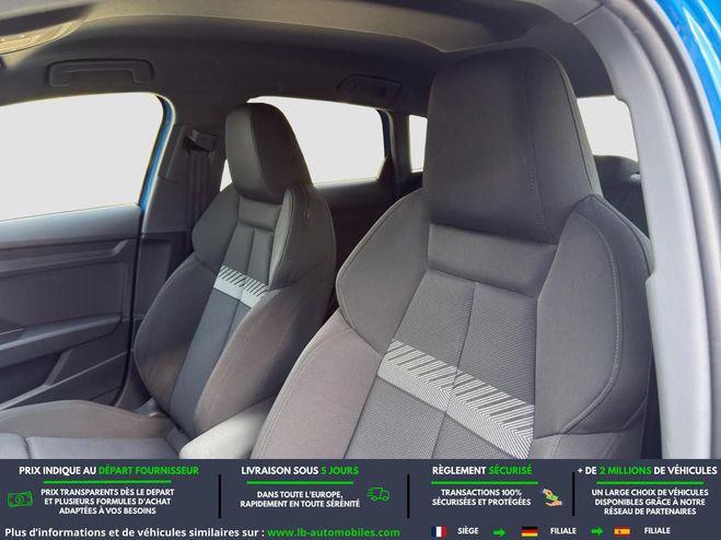 Audi A3 40 TFSIe 204 BVA Bleu de 2021