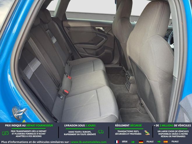 Audi A3 40 TFSIe 204 BVA Bleu de 2021