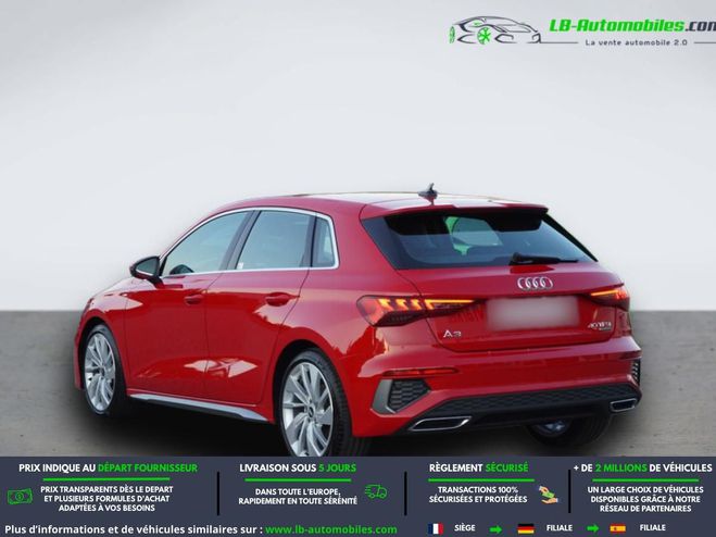 Audi A3 40 TFSI 190 BVA Quattro Rouge M�tallique de 2021
