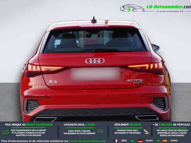 Audi A3 40 TFSI 190 BVA Quattro Rouge M�tallique de 2021