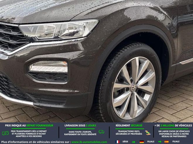 Volkswagen T Roc 1.0 TSI 115 Start/Stop BVM Noir M�tallique de 2019
