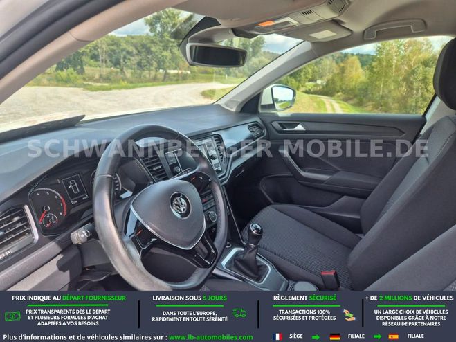 Volkswagen T Roc 1.0 TSI 115 Start/Stop BVM Blanc de 2019