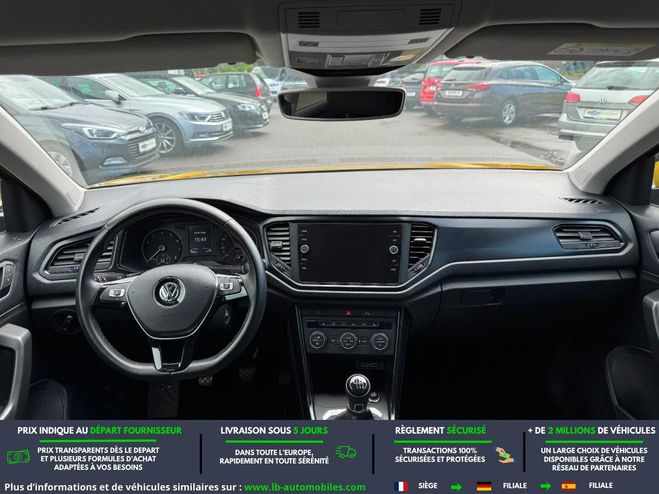 Volkswagen T Roc 1.0 TSI 115 Start/Stop BVM Jaune de 2019
