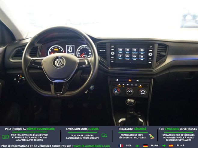Volkswagen T Roc 1.0 TSI 115 Start/Stop BVM Blanc de 2019