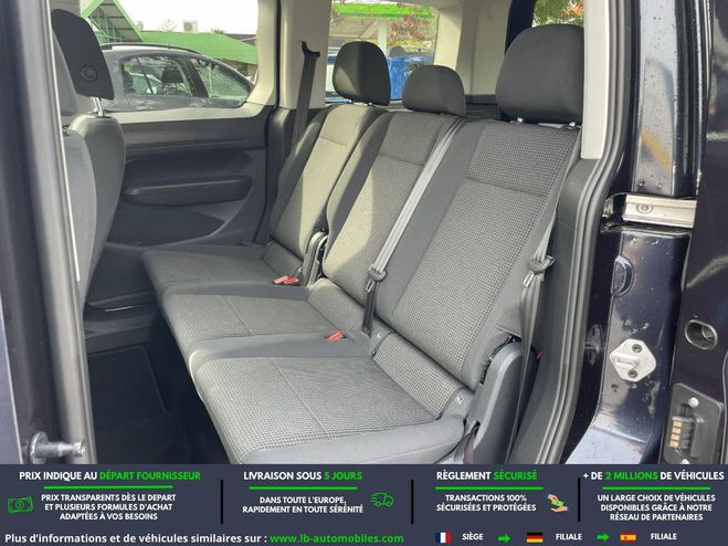 Volkswagen Caddy 2.0 TDI 122 BVM Bleu M�tallique de 2021