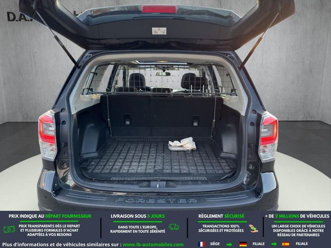 Subaru Forester 150ch BVA Noir M�tallique de 2017