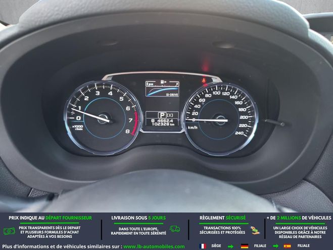 Subaru Forester 150ch BVA Noir M�tallique de 2017
