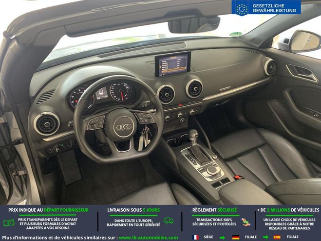 Audi A3 TFSI 190 BVA Argent� M�tallique de 2018