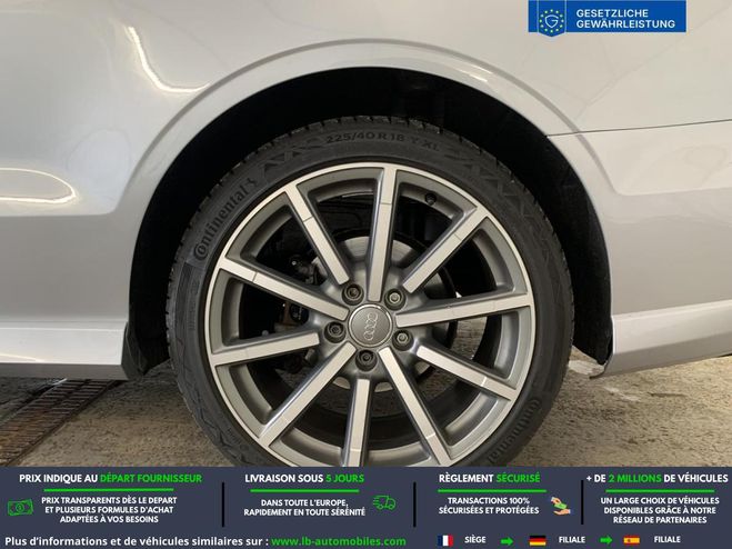 Audi A3 TFSI 190 BVA Argent� M�tallique de 2018