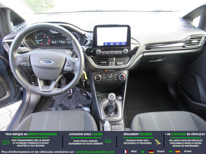 Ford Fiesta 1.1 75 ch BVM Bleu M�tallique de 2021