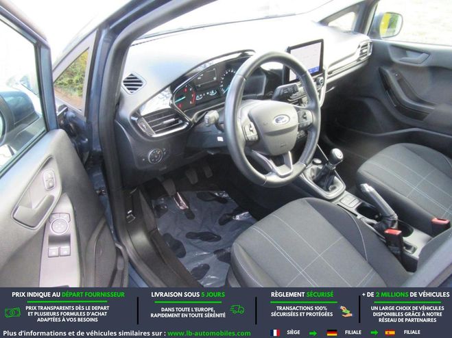 Ford Fiesta 1.1 75 ch BVM Bleu M�tallique de 2021