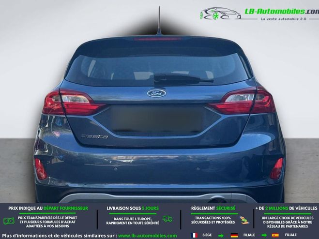 Ford Fiesta 1.0 EcoBoost 100 BVA Bleu M�tallique de 2019