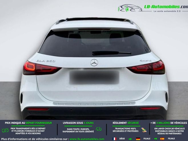 Mercedes Classe GLA 250 BVA 4Matic Blanc de 2020
