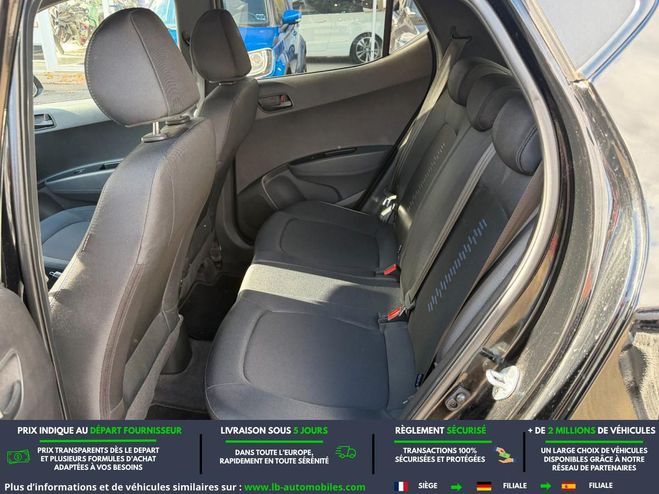 Hyundai I10 1.2 87 BVM Noir M�tallique de 2019