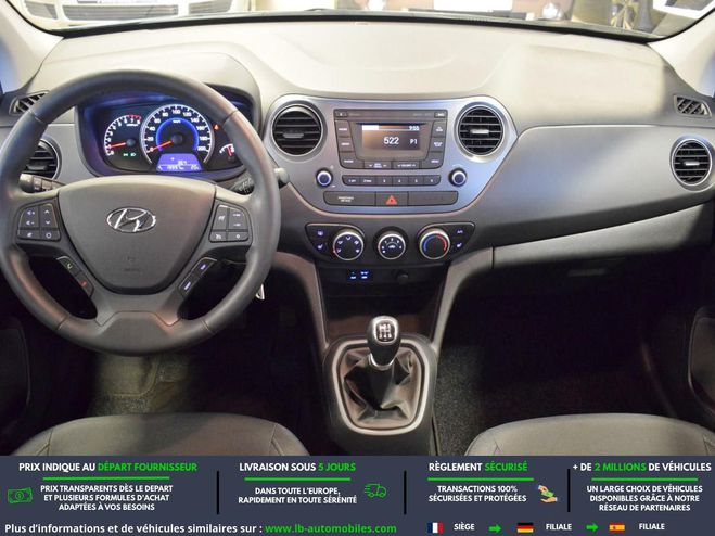 Hyundai I10 1.2 87 BVM Bleu M�tallique de 2019