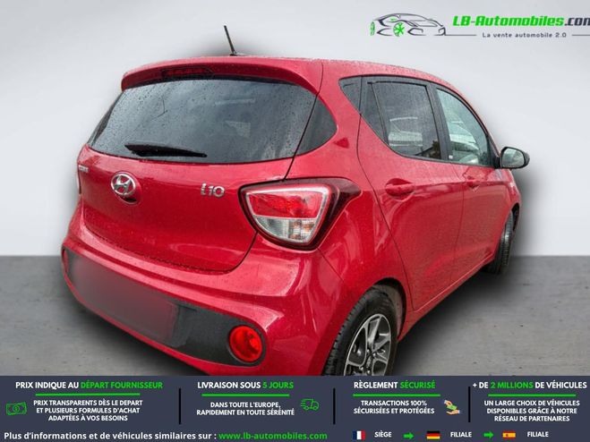 Hyundai I10 1.2 87 BVM Rouge M�tallique de 2019