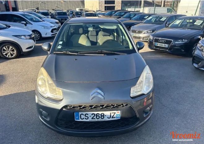 Citroen C3 II 1.1 60 ATTRACTION TR�S ECO ET FIABLE  Gris de 2011