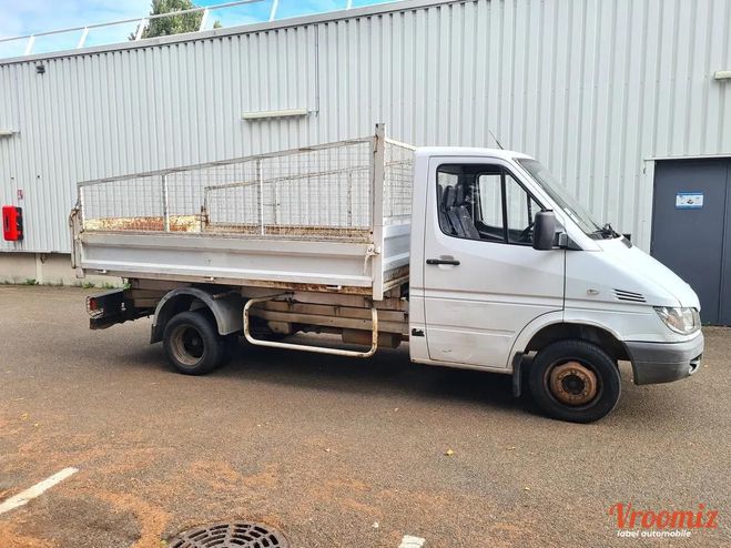 Mercedes Sprinter 411d BENNE Blanc de 2006